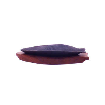 Fish Sizzler &amp; Sheesham Base 30cm