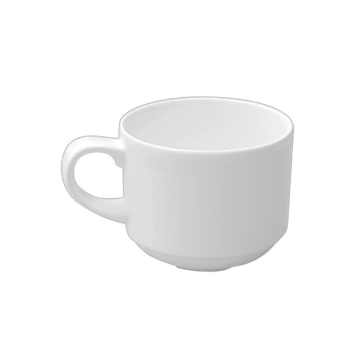 Alchemy White Stacking Tea Cup 7.5oz