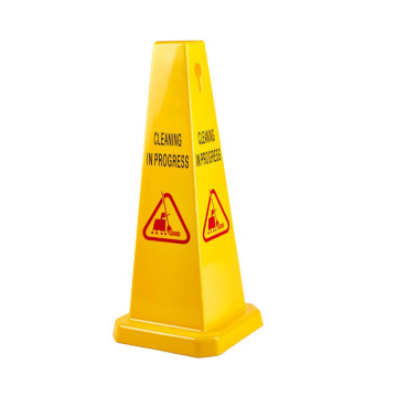 Cleaning In Progress Warning Floor Cone