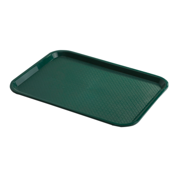 Fast Food Tray Green 12&quot;x16&quot;
