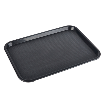 Fast Food Tray Black 10&quot;x14&quot;
