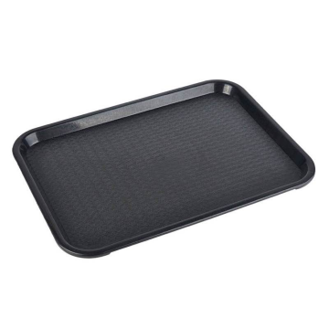Fast Food Tray Black 12&quot;x16&quot;
