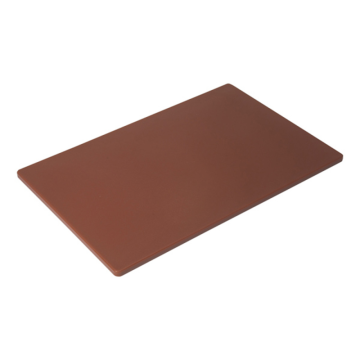 Chopping Board Low Density 12&quot; x 18&quot; x 0.5&quot; Brown