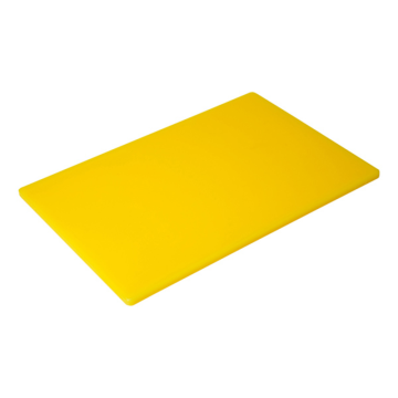 Chopping Board Low Density 12&quot; x 18&quot; x 1&quot; Yellow