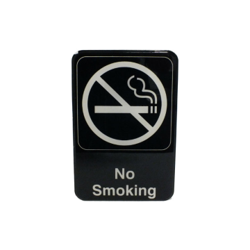 DBL Sign No Smoking 6&quot;x9&quot;