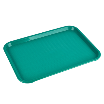 Fast Food Tray Green 10&quot;x14&quot;