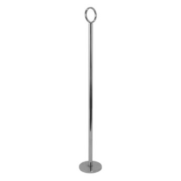 Chrome Table Number Holder 8&quot;