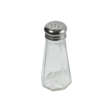 Paneled Glass Salt &amp; Pepper Shaker 2oz / 59ml