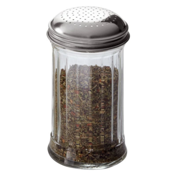 Glass Shaker Dredger with Fine Holes 12oz / 355ml