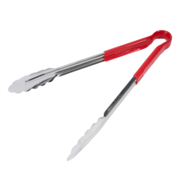 Colour Coded Steel Utility Tong Red 12&quot;