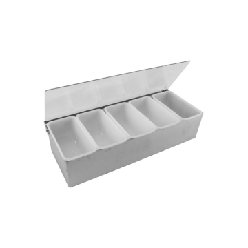 Condiment Dispenser 5 Compartments