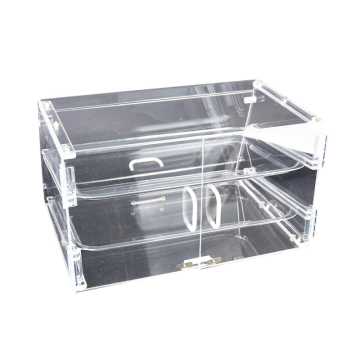 Acrylic Display Case 2 Shelves