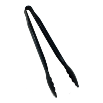 Polycarbonate Tong Black 9&quot;