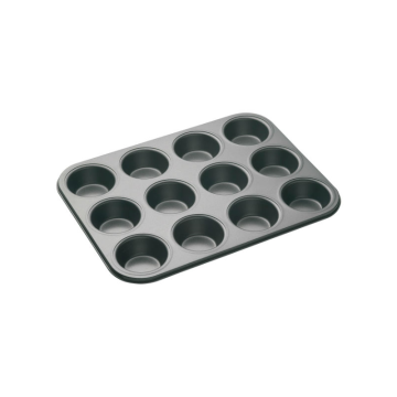 Master Class Non-Stick 12 Hole Deep Baking Pan 35 x 27cm