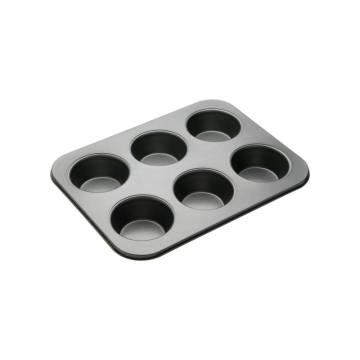 Master Class Non-Stick 6 Hole American Muffin Pan 35 x 26cm