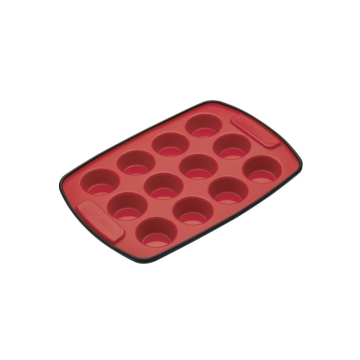 Master Class Smart Silicone Flexible Twelve Hole Pan 29 x 20cm