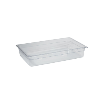 Gastronorm Pan Clear Polycarbonate 1/1 100mm Deep