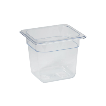 Gastronorm Pan Clear Polycarbonate 1/6 150mm Deep