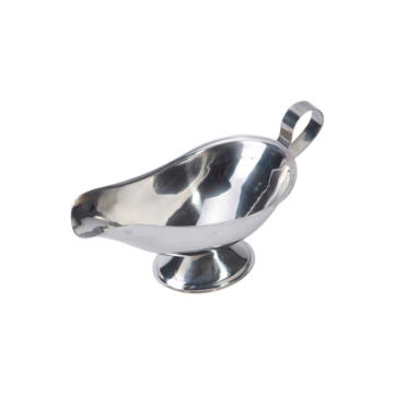 Stainless Steel Gravy Boat 10oz