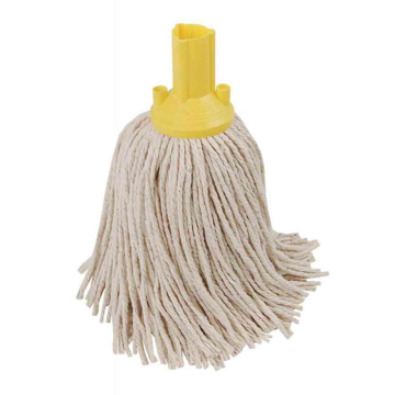 Exel PY Socket Mop 150grm in Yellow (Pack 10)