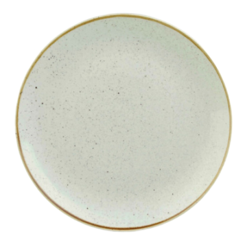 Churchil Stonecast Barley White Evolve Coupe Plate 10.25&quot;
