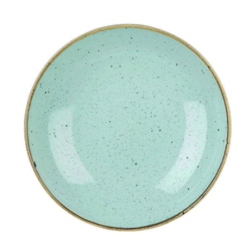 Churchil Stonecast Duck Egg Coupe Bowl 7.25&quot;