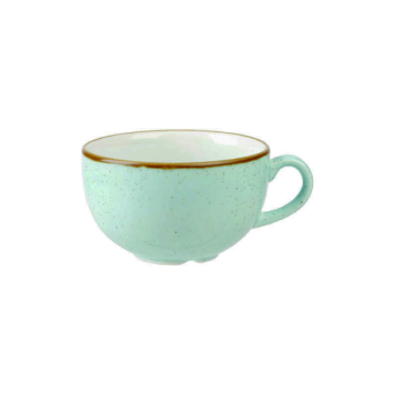 Churchil Stonecast Duck Egg Cappuccino Cup 12oz