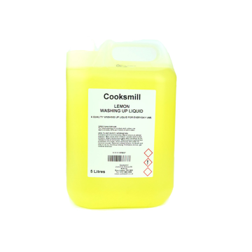 Cooksmill Standard Washing Up Liquid Lemon 10% (5 Litre)