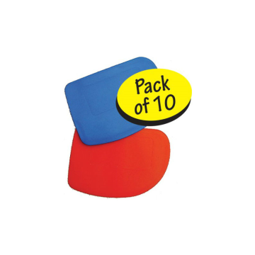 Small Red Bowl Scraper 120 x 85mm (Pack 10)