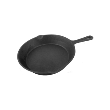 Cast Iron Round Pan Non Ribbed 25.5cm