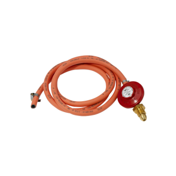 Propane / LPG Regulator &amp; Hose Pipe Kit, Low Pressure 4kg/h, 37mbar