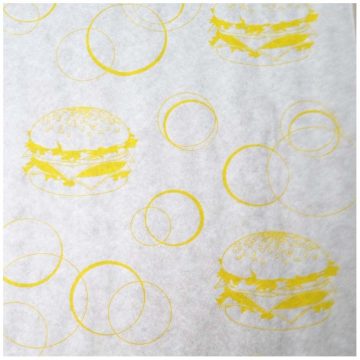 Greaseproof Paper Burger Wraps Yellow 250x320mm (Pack 1000)
