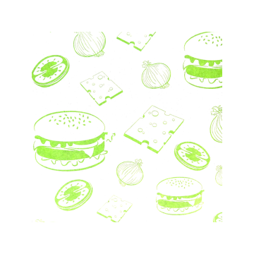 Greaseproof Paper Burger Wraps Green 250x320mm (Pack 1000)
