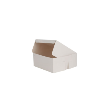 Stapleless Wedding Cake Box Lid 16&quot; x 16&quot; x 2.5&quot; (Pack 25)
