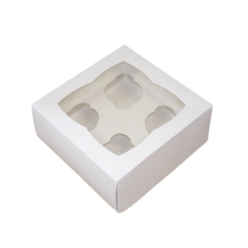 Cupcake Holder 4 Inserts 170 x 170 x 75mm (Pack 25)