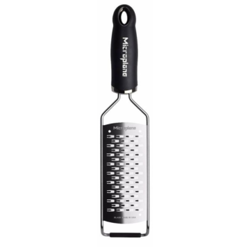 Microplane Gourmet Medium Ribbon Grater with Black Handle