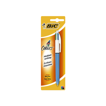 BIC 4 Colour Medium Assorted Pen