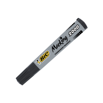 BIC ECO 2000 Black Permanent Marker