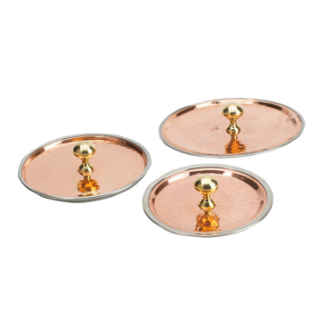 Copper Lid for Copper Serving Dish 5.5&quot;