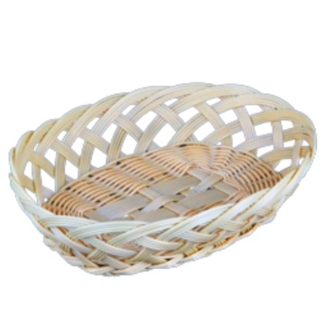 Heavy Duty Corded Bread Basket (27.5x20x7.5cm)