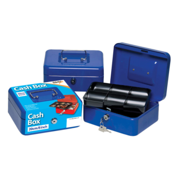 Tiger Cash Box 20cm/8inch Blue