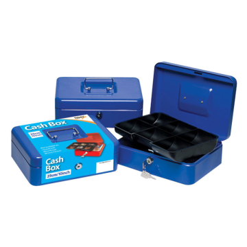 Tiger Cash Box 25cm/10inch Blue