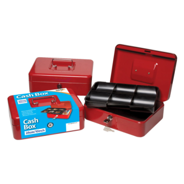Tiger Cash Box 25cm/10inch Red