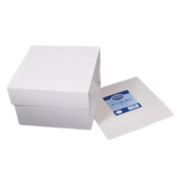 Essential Cake Box &amp; Lid White 8&quot;