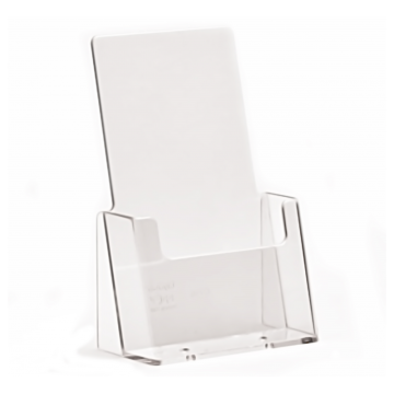 Clear Plastic 1/3 A4 Leaflet Holder