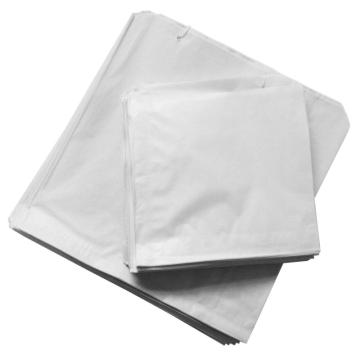 White Sulphite Strung Paper Bags 8&quot; x 8&quot; (Pack 1000)