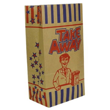 Paper Takeaway Bags Small R4 (Pack 250)