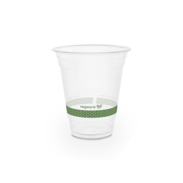 Vegware Biodegradable 12oz Standard PLA Cold Cup (Pack 50) [20]