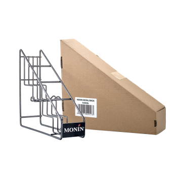 Monin Metal 4 Bottle POS Rack for 70cl Bottles