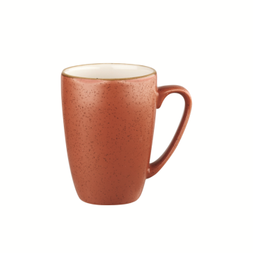 Churchil Stonecast Orange Profile Mug 12oz